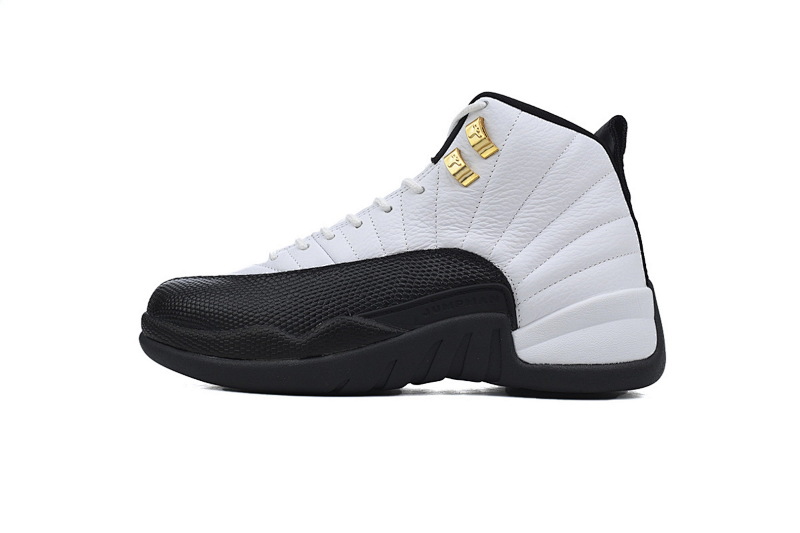 【DN5DJ】白黑金 乔12复古篮球鞋 130690-125 Air Jordan 12 Retro 'Taxi'