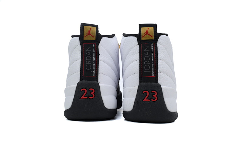 【DN5DJ】白黑金 乔12复古篮球鞋 130690-125 Air Jordan 12 Retro 'Taxi'