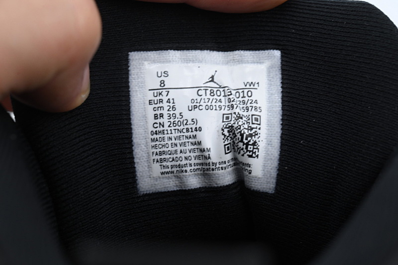 【DH0XP】黑灰-4 XP版乔丹12代复古篮球鞋 CT8013-010 Air Jordan 12 Retro 'Barons'