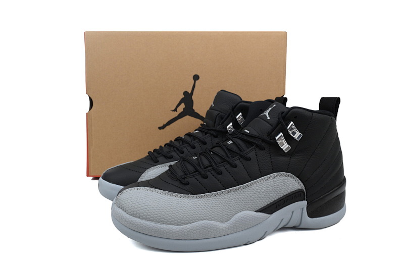 【DH0XP】黑灰-4 XP版乔丹12代复古篮球鞋 CT8013-010 Air Jordan 12 Retro 'Barons'