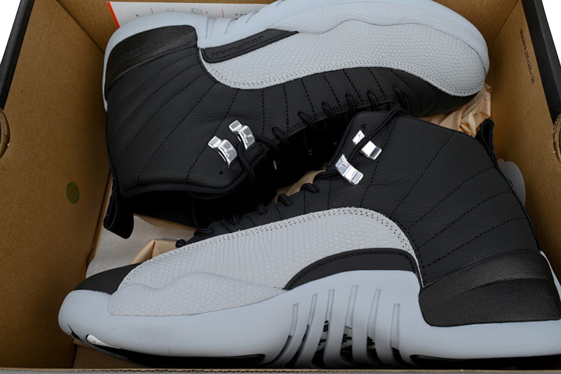 【DH0XP】黑灰-4 XP版乔丹12代复古篮球鞋 CT8013-010 Air Jordan 12 Retro 'Barons'