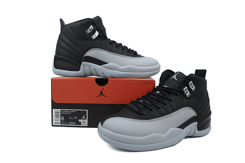 【DH0XP】黑灰-4 XP版乔丹12代复古篮球鞋 CT8013-010 Air Jordan 12 Retro 'Barons'