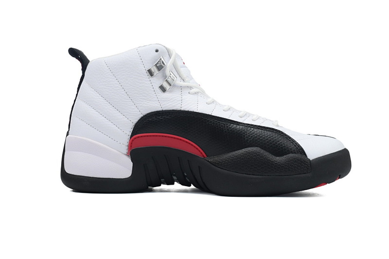 【DH0XP】白黑红-2 XP版乔丹12代复古篮球鞋 CT8013-162 Air Jordan 12 “Red Taxi”5