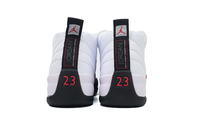 【DH0XP】白黑红-2 XP版乔丹12代复古篮球鞋 CT8013-162 Air Jordan 12 “Red Taxi”5