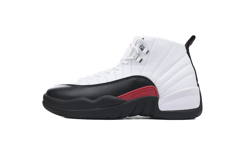 【DH0XP】白黑红-2 XP版乔丹12代复古篮球鞋 CT8013-162 Air Jordan 12 “Red Taxi”5
