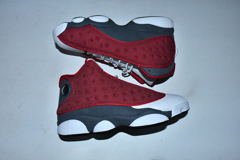 【DA3XP】灰白红 XP版乔丹13代篮球鞋 DJ5982-600 Air Jordan 13 Retro Red Flint