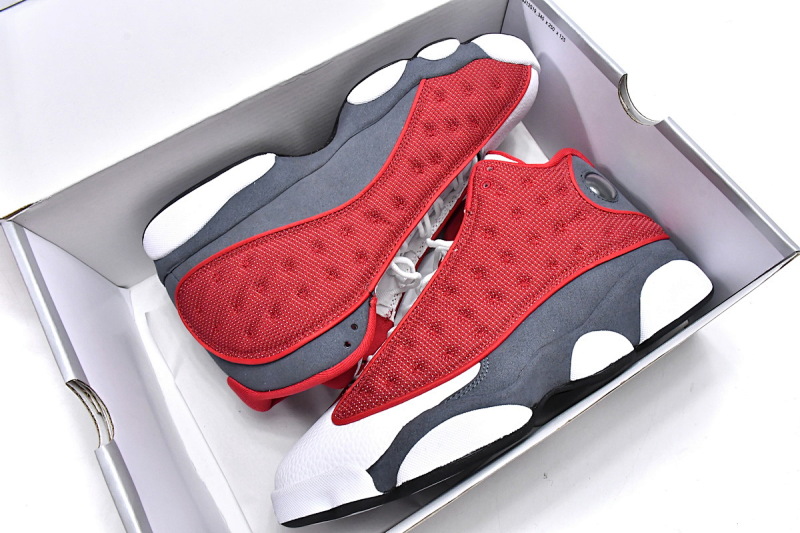【DA3XP】灰白红 XP版乔丹13代篮球鞋 DJ5982-600 Air Jordan 13 Retro Red Flint