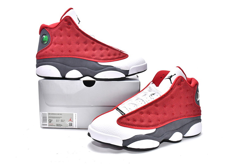 【DA3XP】灰白红 XP版乔丹13代篮球鞋 DJ5982-600 Air Jordan 13 Retro Red Flint