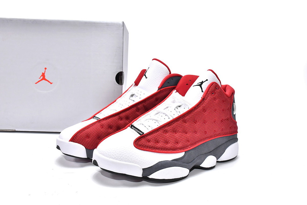 【DA3XP】灰白红 XP版乔丹13代篮球鞋 DJ5982-600 Air Jordan 13 Retro Red Flint