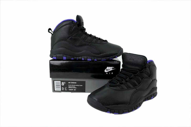 【DN0DJ】萨拉门托国王 耐克 AJ10系列男士运动鞋 130209-051 Air Jordan 10 OG 'Sacramento'