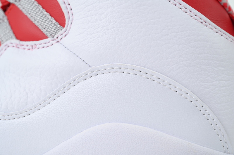 yupoo_354101_57137a05.jpg 【DN0DJ】白红 耐克 AJ10系列男士运动鞋 310806-161 Air Jordan 10 Retro GS