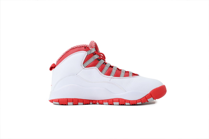 yupoo_354101_5b76f46b.jpg 【DN0DJ】白红 耐克 AJ10系列男士运动鞋 310806-161 Air Jordan 10 Retro GS