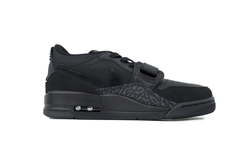 【BA7DB】全黑001 耐克312休闲运动篮球鞋 IQ9784-001 Air Jordan Legacy 312 Low All Black