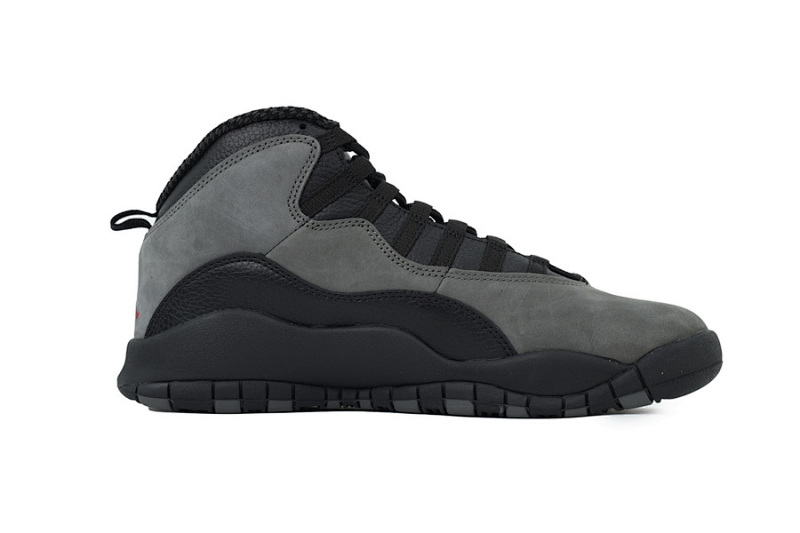 【DN0DJ】影子灰2025  耐克 AJ10系列男士运动鞋 HJ6779-001 Air Jordan 10 Retro 'Shadow'