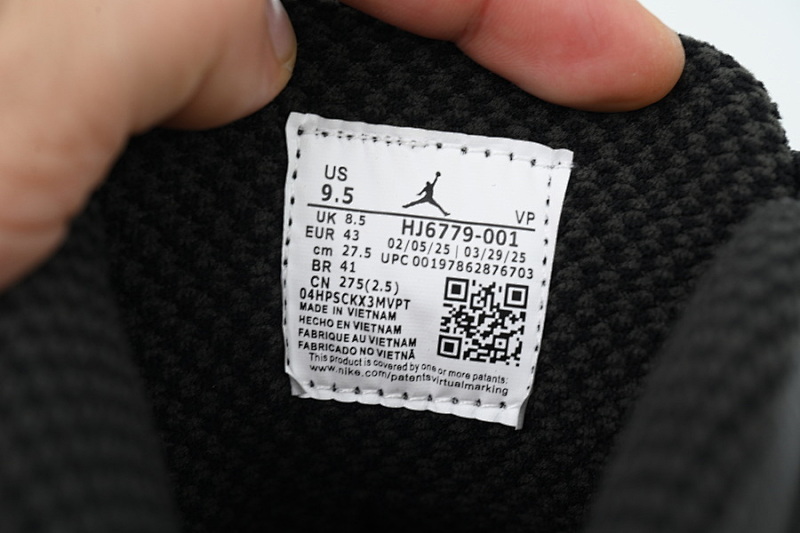 【DN0DJ】影子灰2025  耐克 AJ10系列男士运动鞋 HJ6779-001 Air Jordan 10 Retro 'Shadow'
