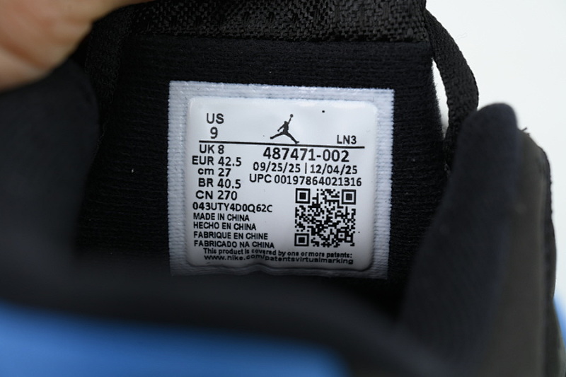 【DN3S2】大学蓝 乔丹14代篮球鞋 487471-002  Air Jordan 14 Retro University Blue