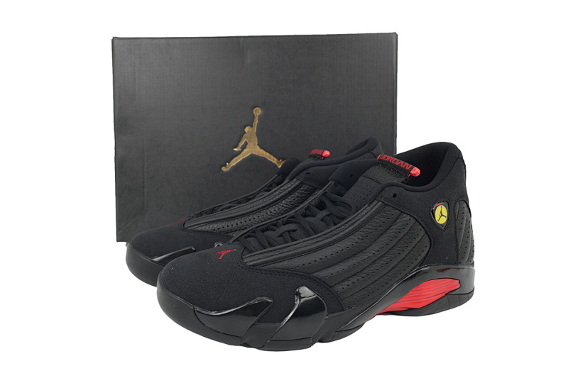 【DN3S2】法拉利黑红  乔丹14代篮球鞋  487471-003 Air Jordan 14 Retro 'Last Shot' 2018