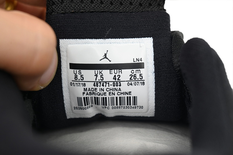 【DN3S2】法拉利黑红  乔丹14代篮球鞋  487471-003 Air Jordan 14 Retro 'Last Shot' 2018