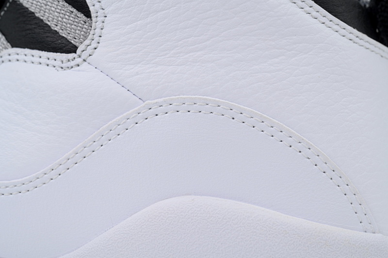 【DN0DJ】白黑  耐克 AJ10系列男士运动鞋 HJ6779-104 Air Jordan 10 Retro 'Steel' 2025