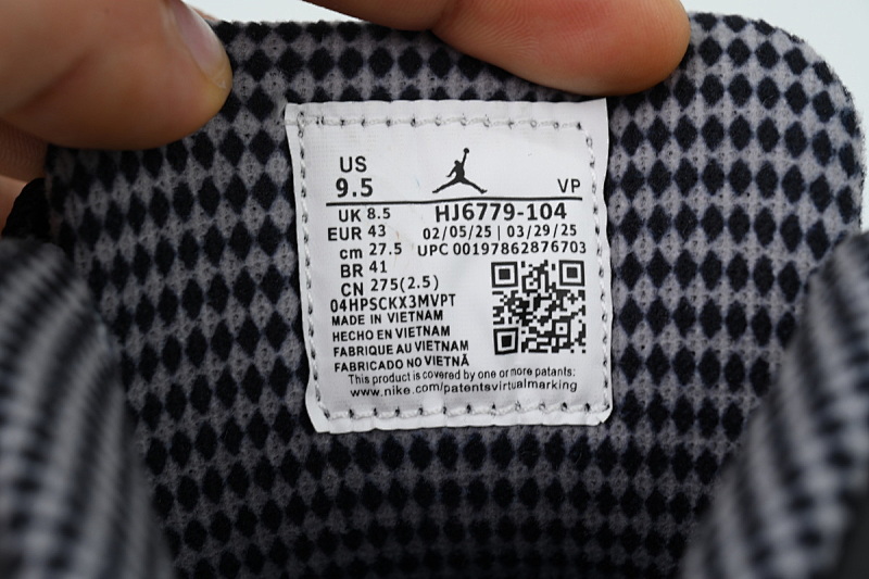 【DN0DJ】白黑  耐克 AJ10系列男士运动鞋 HJ6779-104 Air Jordan 10 Retro 'Steel' 2025