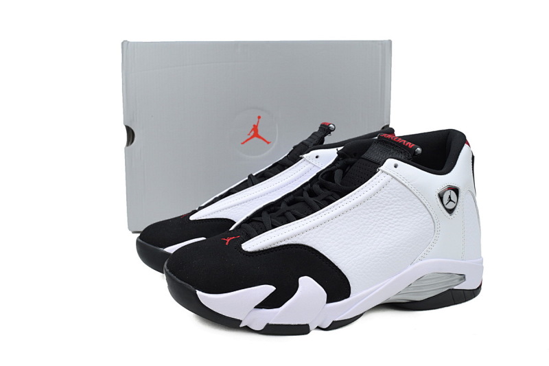 【DA0CK】黑白熊猫 乔丹14代篮球鞋 487471-160 Air Jordan 14 Retro 'Black Toe'