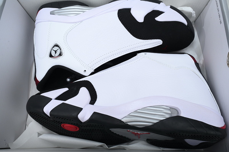 【DA0CK】黑白熊猫 乔丹14代篮球鞋 487471-160 Air Jordan 14 Retro 'Black Toe'