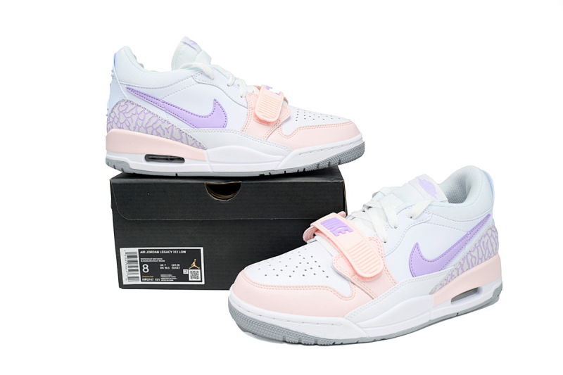 【BA7DB】紫粉/19AB 耐克312休闲运动 HF0747-151 Jordan Legacy 312 Low "Pastel"
