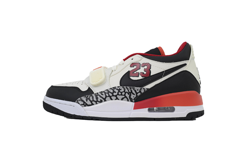 【BA7DB】白黑红 耐克312休闲运动篮球鞋 FJ7221-101 Air Jordan AJ312 White Black Red