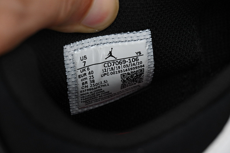 【BA7DB】白红 耐克312休闲运动篮球鞋 CD7069-106  Air Jordan AJ312 White Red
