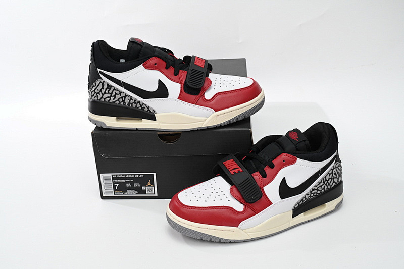 【BA7DB】白红 耐克312休闲运动篮球鞋 CD7069-106  Air Jordan AJ312 White Red