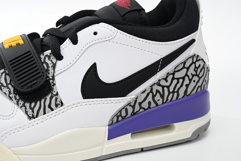 【BA7DB】白黄紫 耐克312休闲运动篮球鞋 CD7069-102 Air Jordan AJ312 White Yellow Purple