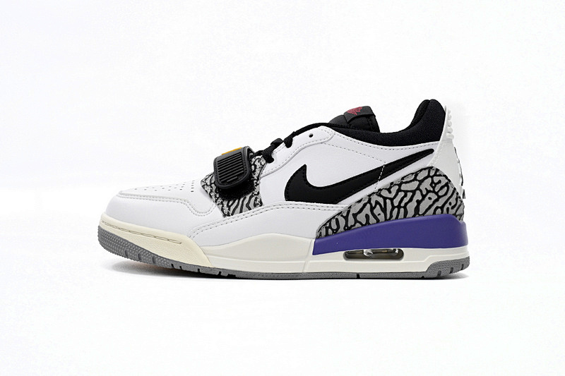 【BA7DB】白黄紫 耐克312休闲运动篮球鞋 CD7069-102 Air Jordan AJ312 White Yellow Purple