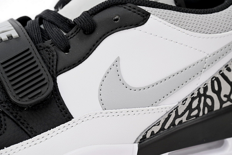 【BA7DB】白黑烟灰 耐克312休闲运动篮球鞋 CD7069-105 Air Jordan AJ312 White And Black Soot