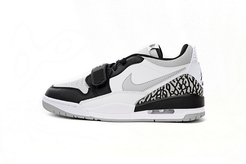 【BA7DB】白黑烟灰 耐克312休闲运动篮球鞋 CD7069-105 Air Jordan AJ312 White And Black Soot