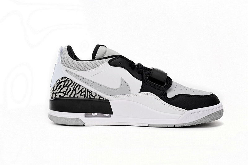 【BA7DB】白黑烟灰 耐克312休闲运动篮球鞋 CD7069-105 Air Jordan AJ312 White And Black Soot
