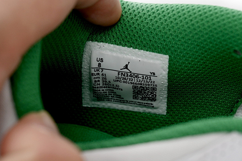 【BA7DB】白绿 耐克312休闲运动篮球鞋 FN3407-101 Air Jordan AJ312 White Green