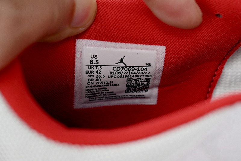 【BA7DB】白蓝 耐克312休闲运动篮球鞋 CD7069-104 Air Jordan AJ312 White Blue