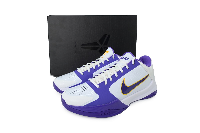 【CA3S2】白紫 S2版本科比5代篮球鞋 IM0557-102 Jalen Brunson x Nike Zoom Kobe 5 Protro White Purple