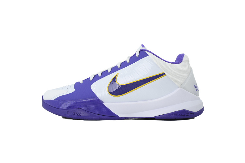 【CA3S2】白紫 S2版本科比5代篮球鞋 IM0557-102 Jalen Brunson x Nike Zoom Kobe 5 Protro White Purple