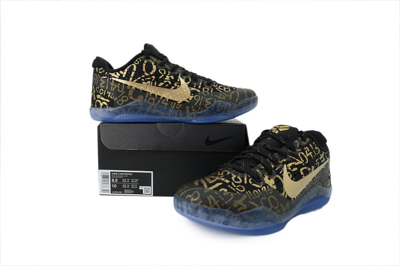 【DA0S2】科11黑 S2版本科比11代篮球鞋 IU4902-900 Nike Kobe 11 Protro Low 'Mamba Day'