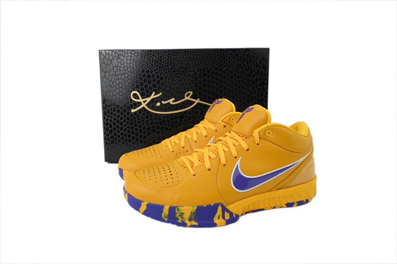 【CA3S2】黄紫 S2版本科比4代篮球鞋 IV6592-700 Nike Kobe 4 Protro "Lakers"