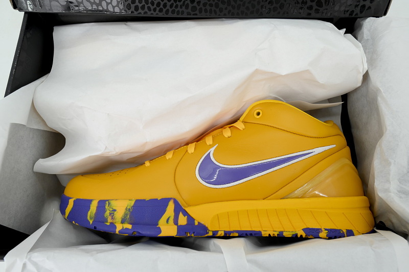 【CA3S2】黄紫 S2版本科比4代篮球鞋 IV6592-700 Nike Kobe 4 Protro "Lakers"