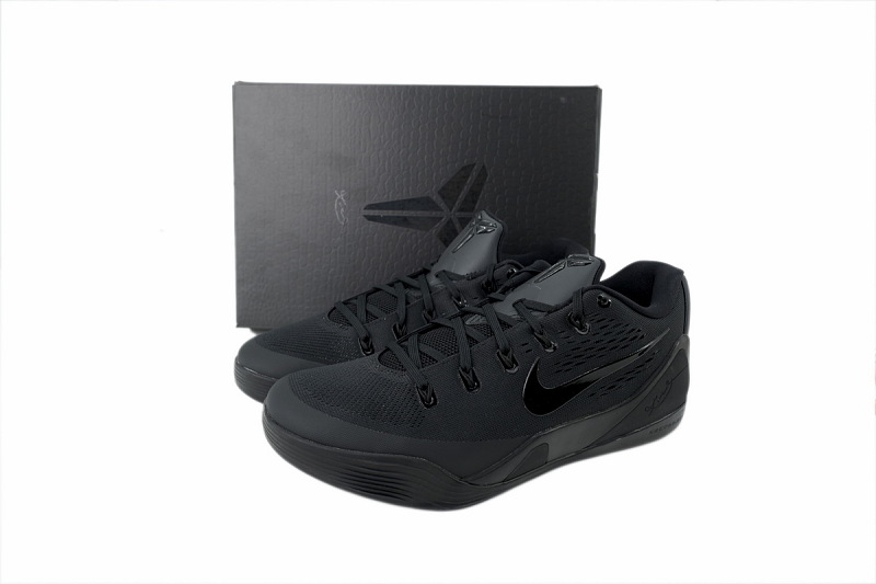 【CA3S2】全黑 S2版本科比9代篮球鞋 IH5095-002 Nike Kobe 9 Elite Low EM TB P 'Black'