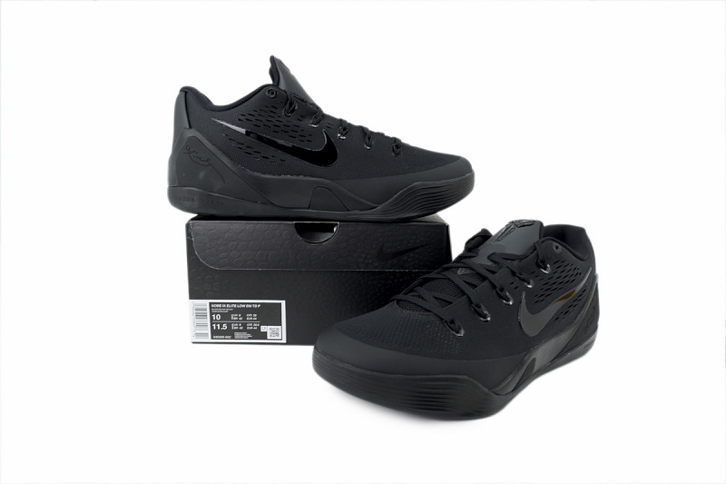 【CA3S2】全黑 S2版本科比9代篮球鞋 IH5095-002 Nike Kobe 9 Elite Low EM TB P 'Black'
