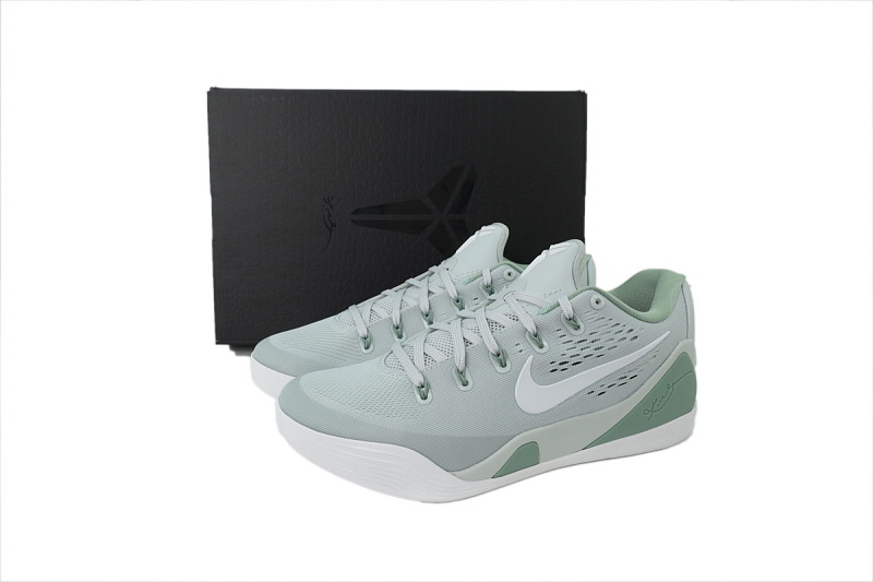 yupoo_355521_dc21343b.jpg 【CA3S2】薄荷绿 S2版本科比9代篮球鞋 IH1401-003 Nike Kobe 9 Low EM Protro 'Light Silver'