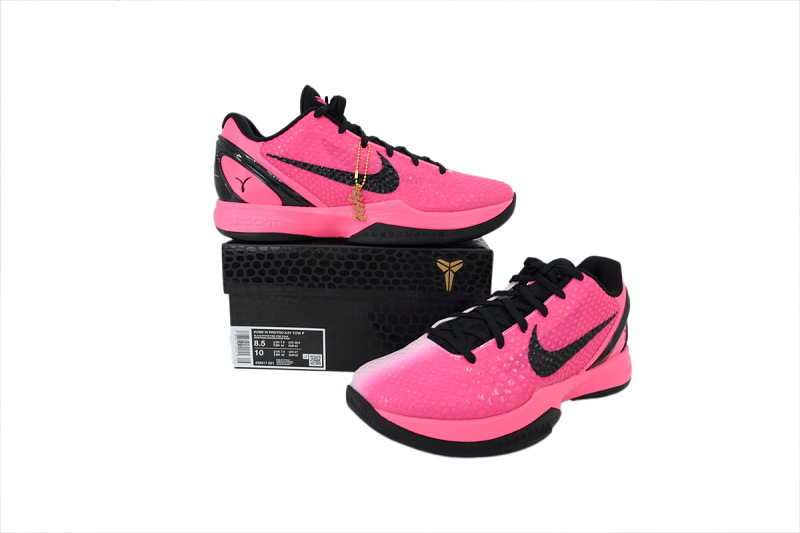 【FH0H1】乳腺癌2.0 H12版本科比6代篮球鞋 IQ9317-001 Nike Zoom Kobe 6 Protro 'Kay Yow Think Pink'