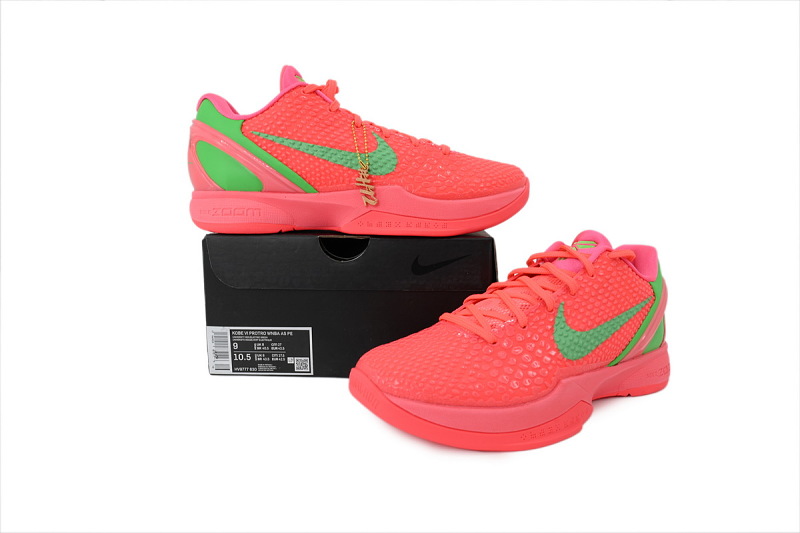 【FH5H1】大西瓜 H12版本科比6代篮球鞋 FV4921-600 Jalen Brunson x Zoom Kobe 6 Protro 'Reverse'