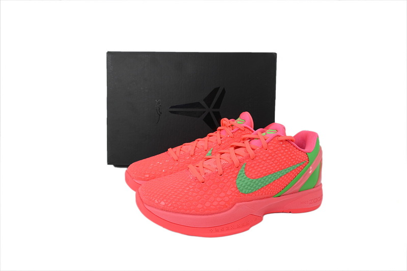 【FH5H1】大西瓜 H12版本科比6代篮球鞋 FV4921-600 Jalen Brunson x Zoom Kobe 6 Protro 'Reverse'