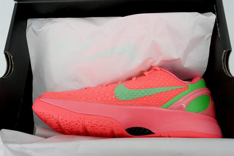【FH5H1】大西瓜 H12版本科比6代篮球鞋 FV4921-600 Jalen Brunson x Zoom Kobe 6 Protro 'Reverse'