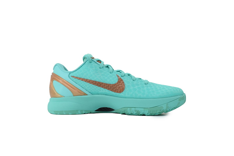 【FH5H1】蒂芙尼 H12版本科比6代篮球鞋 IQ5774-300 Jalen Brunson x Zoom Kobe 6 Protro 'Statue of Liberty'